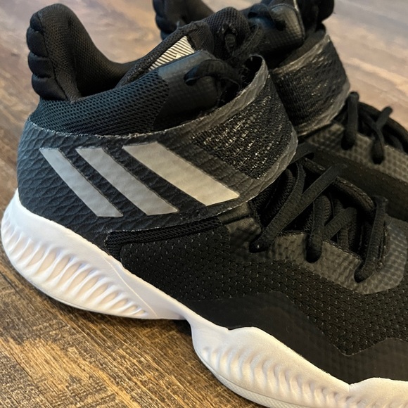 Adidas Black EXPLOSIVE Bounce Basketball Shoes men’s size 6.5 - Picture 7 of 15